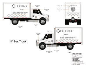 Heritage 14' Box Truck - NEW Vehicle Package