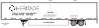 Heritage Trucking - 48' Trailer - NEW Trailer Package
