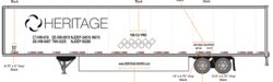 Heritage Trucking - 53' Trailer - NEW Trailer Package