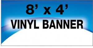 8x4 Full Color Banner