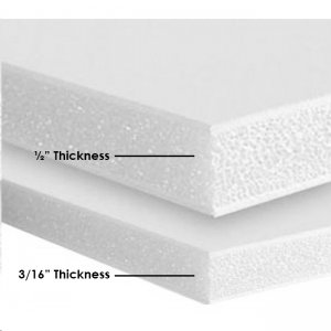 8½" X 11" Foam Core Direct Print