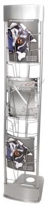 Innovate Literature Rack- Grey