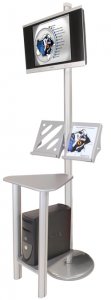 Linear Monitor Kiosk Kit