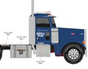 Heritage Peterbilt Day Cab - New Day Cab Package