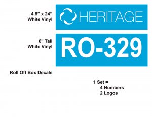 Heritage Roll Off Boxes - NEW Package