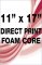 11" X 17" Foam Core Direct Print