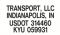 Heritage Trucking -US DOT Decal for Box Trucks and Cabs